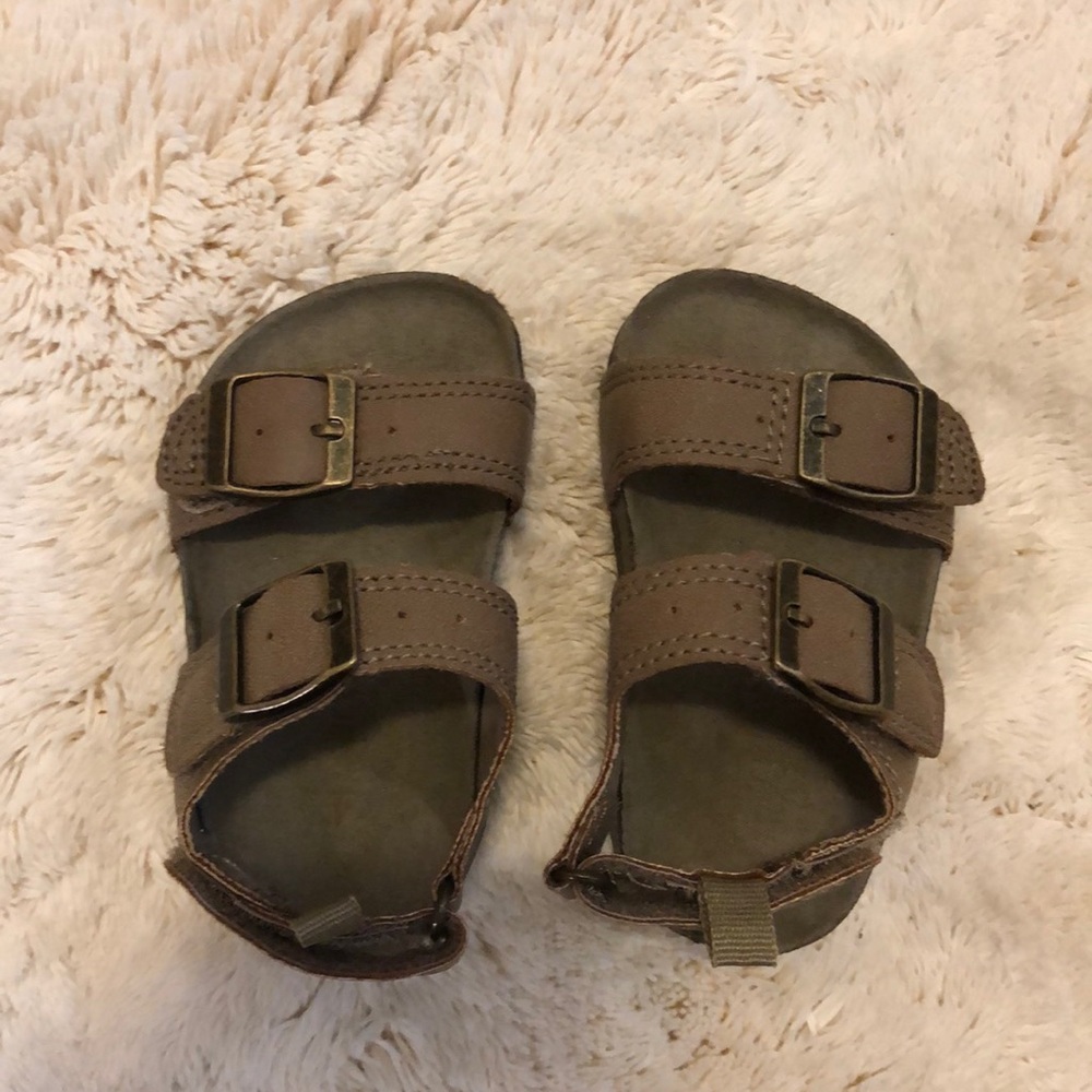 Carter’s Buckle Sandals, Sz 4 NWOT